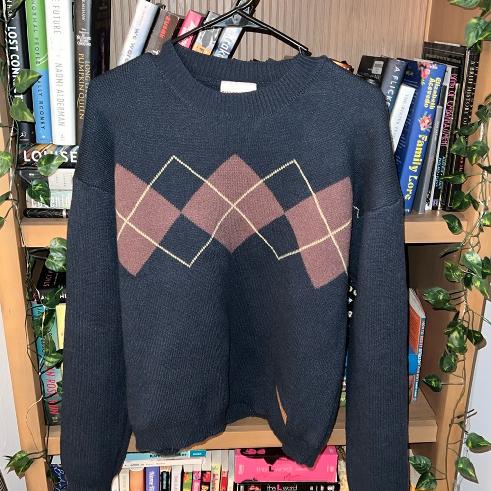 Taylor Swift All Too Well Argyle Sweater